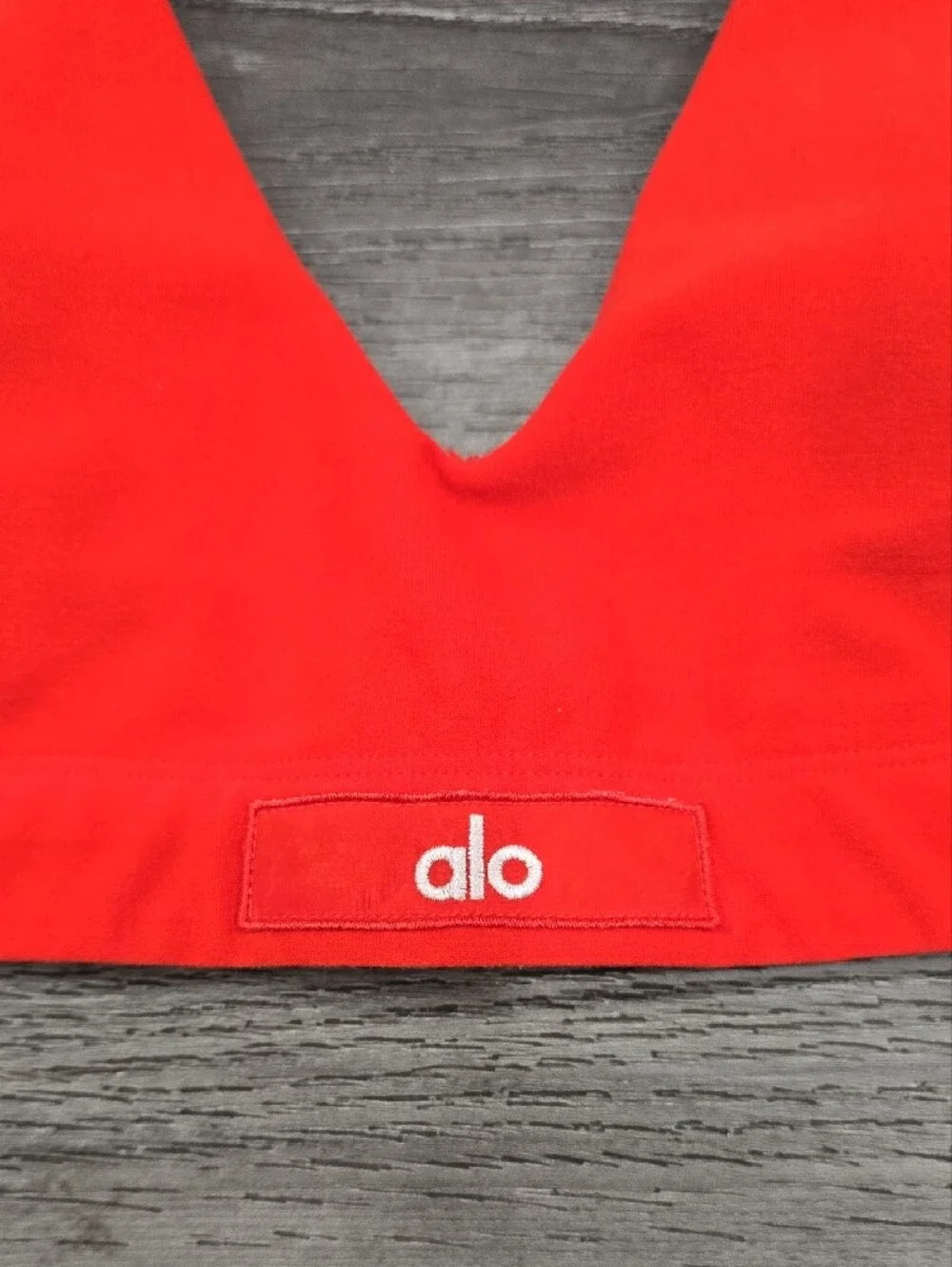 ALO Alosoft Sincere Bra - Bright Red
